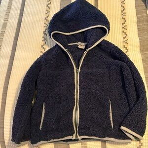 Dark blue toddler fleece